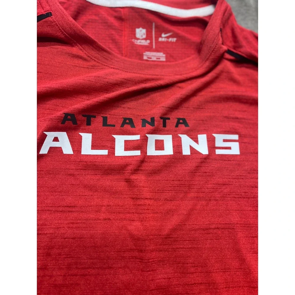 Nike NFL Atlanta Falcons Dri-FIT Red Training T-Shirt Men's XXL‎